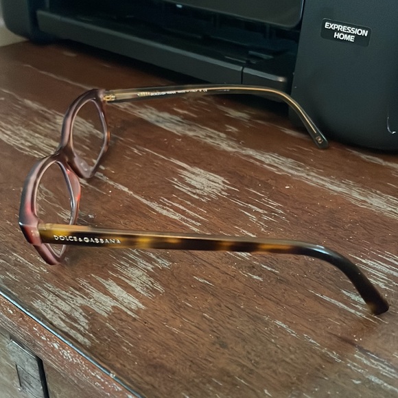 Dolce & Gabbana DG 3084 1659 brown tortoise rectangular eyeglasses with case - Picture 15 of 16